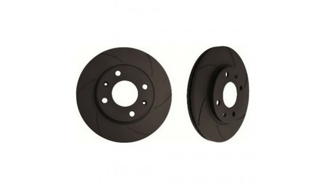 Brake Discs Black Diamond 6KBD1383G6 Solid Rear 6 Stripes
