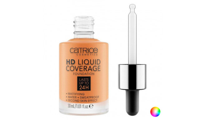 Liquid Make Up Base Hd Liquid Coverage Foundation Catrice - 040-warm beig