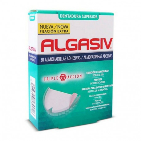 Adhesive Denture Pads Algasiv Algasiv Superior (30 Units)