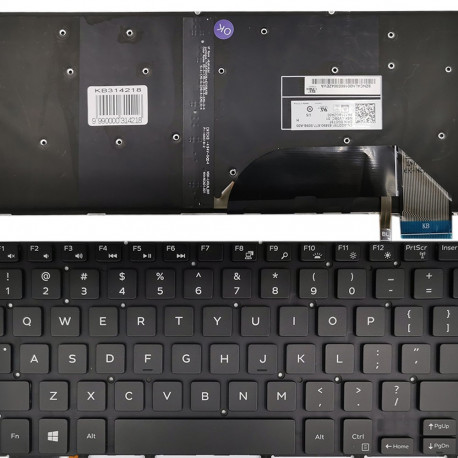 Keyboard DELL Inspiron: 15 7558, 7568, XPS 15 9550, 9560 with backlight