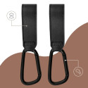 SIPO stroller hooks 2 pcs black SCA-12 SIPO stroller hooks 2 pcs black SCA-12