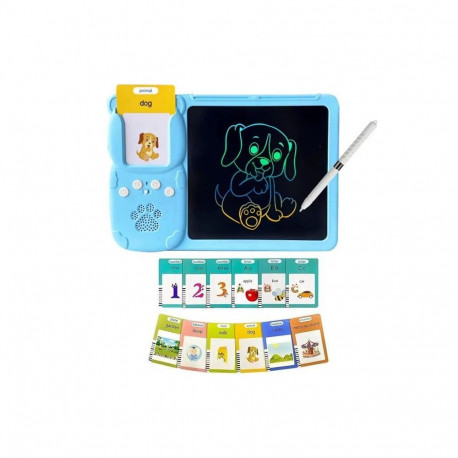 Kiddyz Learning Pad with 112 Cards & LCD Board USB Toy for Kids 38