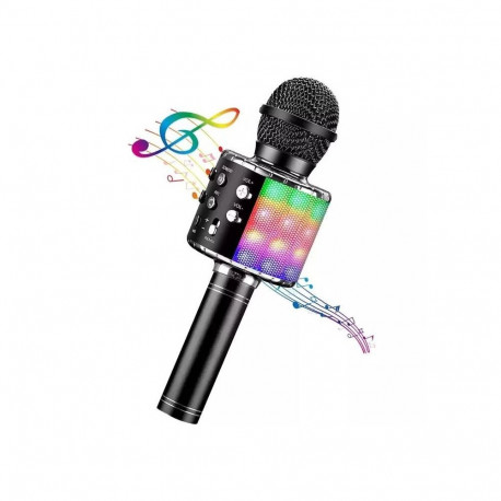 iWear M85 Karaoke Kids & Adult Fun Effect Microphone with Speakers & Recod Micro SD USB Bluetooth