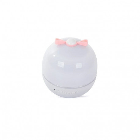 Kiddyz WH-16E Dream Projection Night Lamp (12x12xm) with 6 pattern films USB-C rechargeable White
