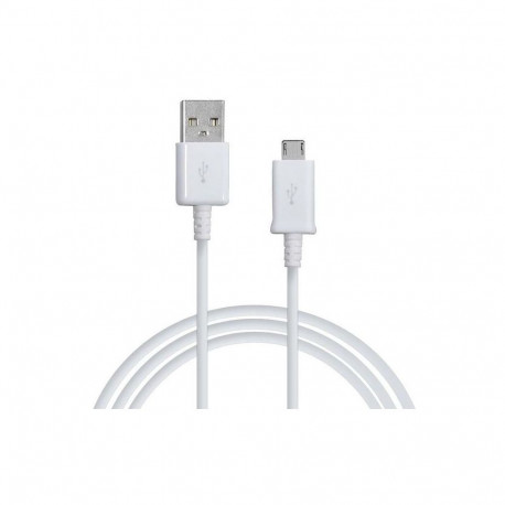 Kaabel USB - microUSB 2.0 1,5m, valge