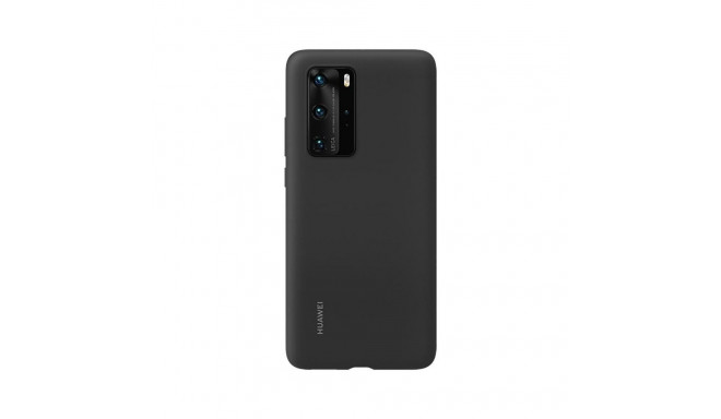 Huawei P40 Pro Silicone case Black