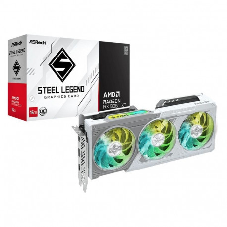 Asrock Graphics Card||AMD|Radeon RX 9060 XT|16 GB|GDDR6|128 bit|PCI Express x16 5.0|Active|RX9060XTS