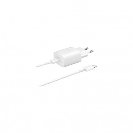 Samsung Travel Quick charger Type-C to Type-C 25W, 1M EP-TA800XWEGWW White