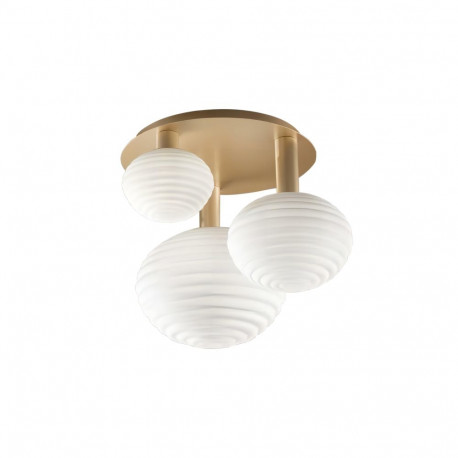 LAMP CEILING OPALLA 3X30W E27 65CM