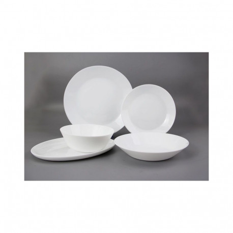 PLATE FLAT 25.4CM WHITE