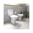 püstine WC-pott 210 kaanega valge