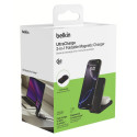 Belkin UltraCharge 25W Qi2 magnetiline 2-in-1 laadimisklapp must WIZ038kqBK Belkin UltraCharge 25W Qi2 magnetiline 2-in-1 laadimisklapp must WIZ038kqBK