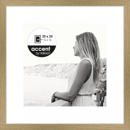 Nielsen Aura oak 20x20 Wood incl. Passepartout 1115002