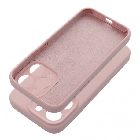 Case for iPhone 17 AIR Silicone 2mm powder pink