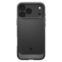 SPIGEN case RUGGED ARMOR MAG compatible with MagSafe for IPHONE 17 Pro matte black