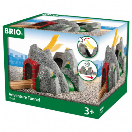 World Magischer Tunnel (grau/rot)