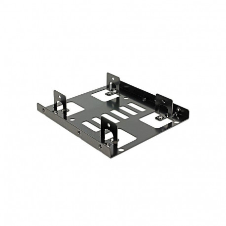Delock Przejściówka 3.5 Cala> 2x 2.5 Cala black