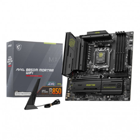 MSI MAG B850M MORTAR WIFI emaplaat AMD B850 Socket AM5 micro ATX