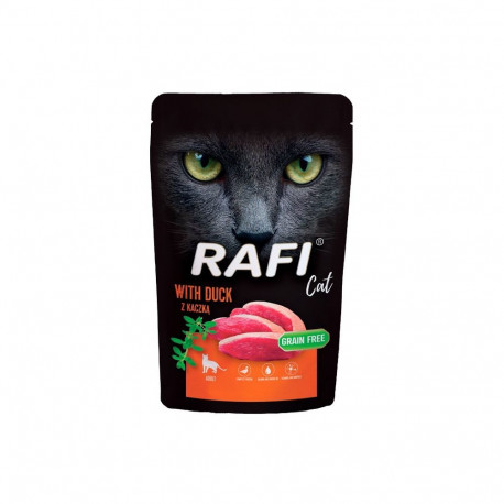 RAFI Cat Adult with duck - wet cat food - 100g