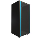 Extralink Rackmount cabinet 37U 800x800 Black standing