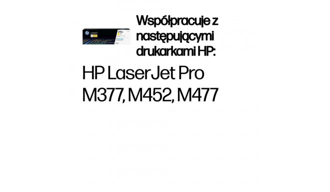 HP 410A kollane originaal LaserJet toonerikassett