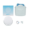 Nanlite Miro 60c LED Full-color Round Panel Light  (Mint Blue)