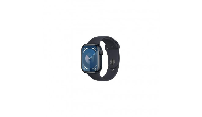 Apple Watch Series 9 45 mm Digital 396 x 484 pixels Touchscreen Black Wi-Fi GPS (satellite)