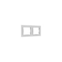 Shelly Wall Frame 2 10 x 80 mm Rectangle White Plastic Shelly Wall Frame 2 10 x 80 mm Rectangle White Plastic