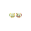 Philips AVENT SCF376/27 baby pacifier Classic baby pacifier Beige, Green, Light Green, Yellow