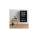 Extralink Rackmount cabinet 12U 600x600 Black wall mounted