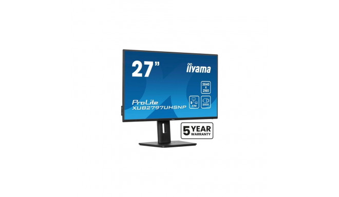 iiyama ProLite XUB2797UHSNP-B1 computer monitor 68.6 cm (27") 3840 x 2160 pixels 4K Ultra H