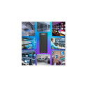 Extralink Rackmount cabinet 37U 800x800 Black standing
