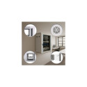 Extralink Rackmount cabinet 18U 600x450 Gray wall mounted