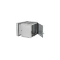 Extralink Rackmount cabinet 12U 600x600 AZH Gray wall mounted, swing type