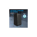 Extralink Rackmount cabinet 27U 600x800 Black standing