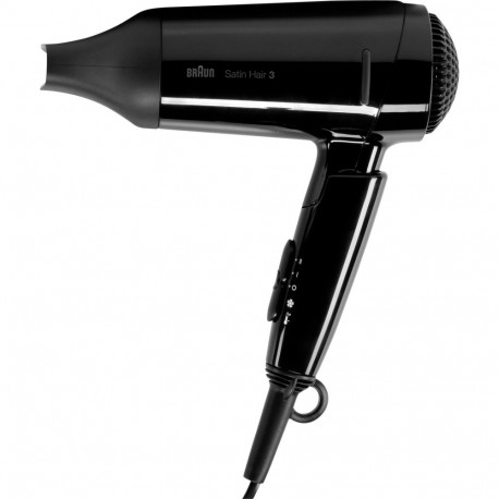 Braun Haircare Hairdryer Satin Hair 3 HD350 Style&Go black Schwarz (BRHD350E)