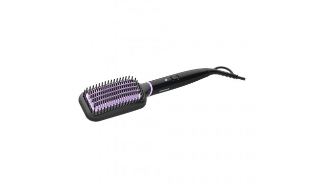 Philips Heated Straigthening Brush BHH880/00,ceramic coating,heated and nylon bristle design for bes