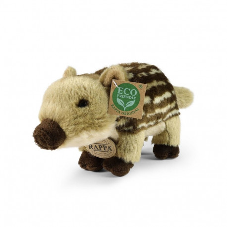 Rappa - Pluszowa realistyczna maskotka Młody Dzik 22 cm Eco-Friendly