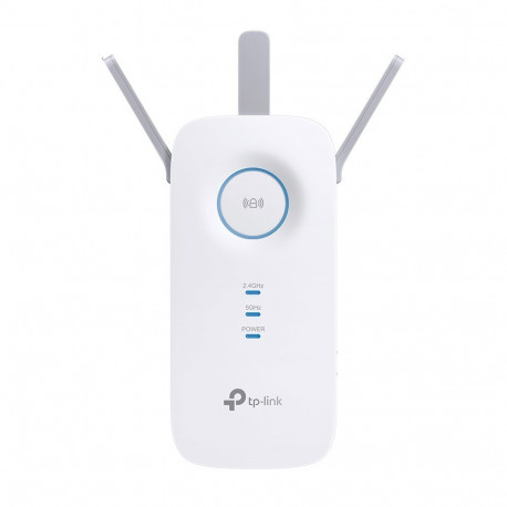 The TP-Link RE550 is a high-performance AC1900 Dual-Band Wi-Fi Range Extender desig