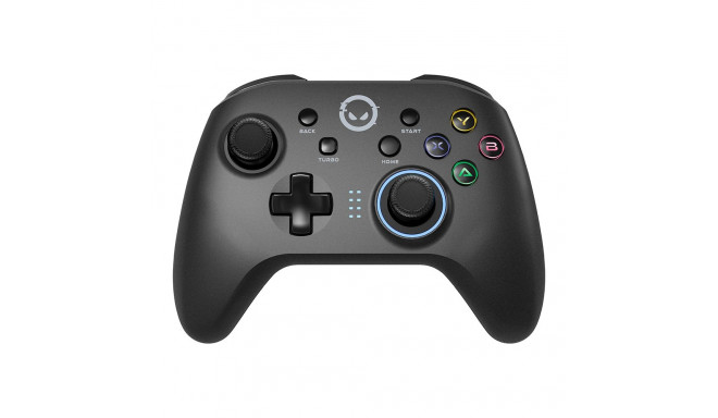 LORGAR TRIX-510 must mängupult BT5.0 sisseehitatud 600mAh akuga 1m Type-C laadimiskaabel 6-teljeline