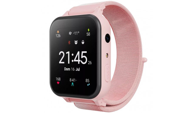 CANYON laste nutikell Alfie KW-37 MP3 õpi&mäng roosa