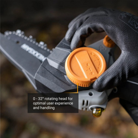 Batavia B.V. | Chainsaw | Nexxsaw Cordless One-Hand 6'' V3, Without battery and charger - 18V