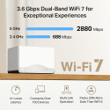 Mercusys HALO H27BE Dual-band Wi-Fi 6 router, 2 pcs.