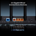 TP-Link Archer BE400 juhtmevaba ruuter 2.5 Gigabit Ethernet kahe sagedusalaga (2.4 GHz / 5 GHz) must