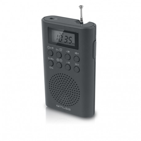 Muse | Pocket radio | M-03R | Black