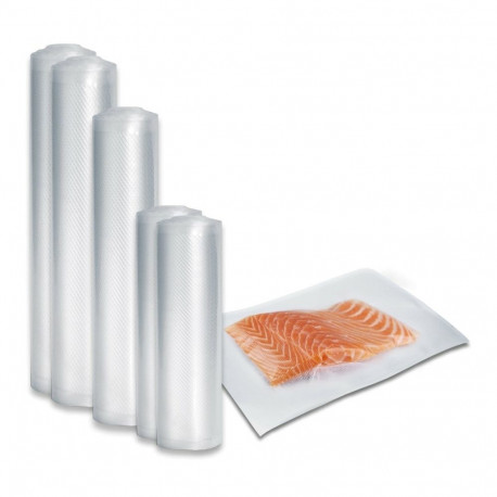 Caso | Foil set 3 for vacuuming + Sous Vide Cooking | 01237 | Dimensions (W x L) 16 x 23 cm, 20 x 60