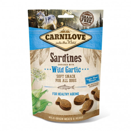 Carnilove Dog Snack Sardines & Wild Garlic treats for dogs 200g