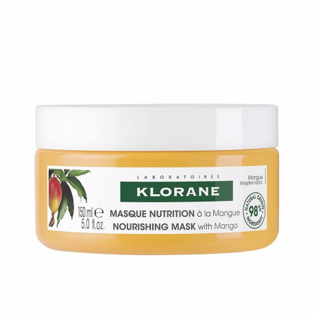 KLORANE AL MANGO mascarilla nutritiva para cabello seco 150 ml