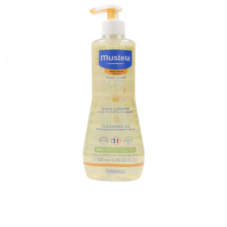 MUSTELA BEBÉ-NIÑO aceite limpiador para pieles secas 500 ml