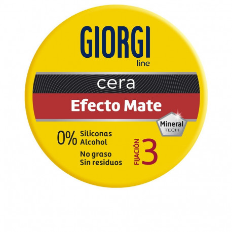 GIORGI LINE GIORGI FIJACIÓN Y TEXTURA cera efecto mate nº3 75 ml